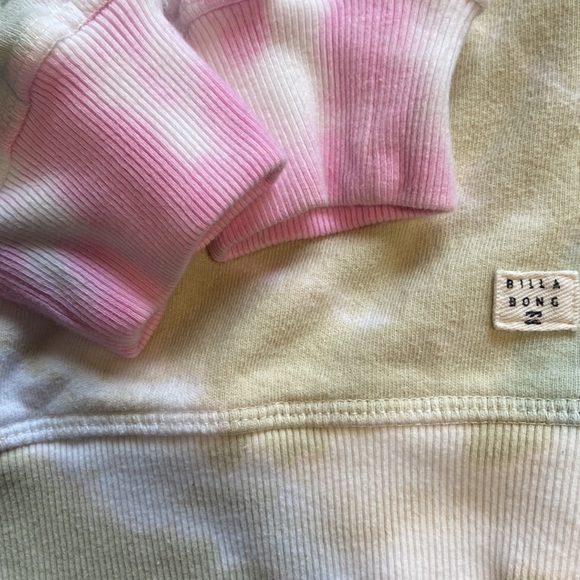 Billabong Tie Dye Hooded Sweatshirt Size Small - Picture 6 of 9